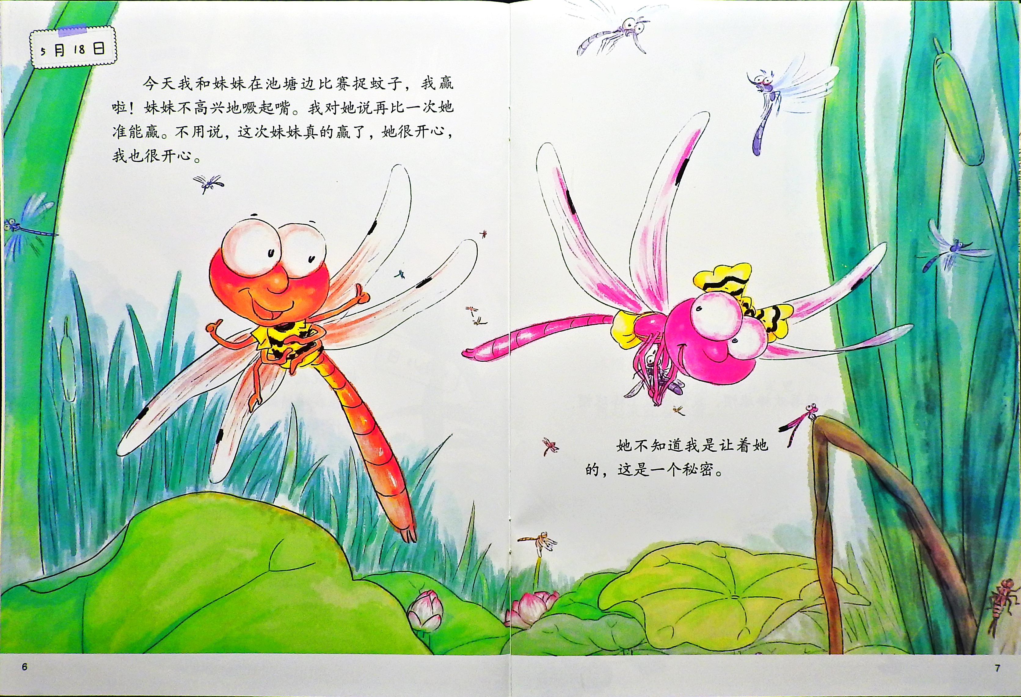 蜻蜓的日记 (05),绘本,绘本故事,绘本阅读,故事书,童书,图画书,课外阅读